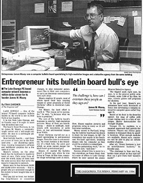 Jim Maxey featured in The Oregonian